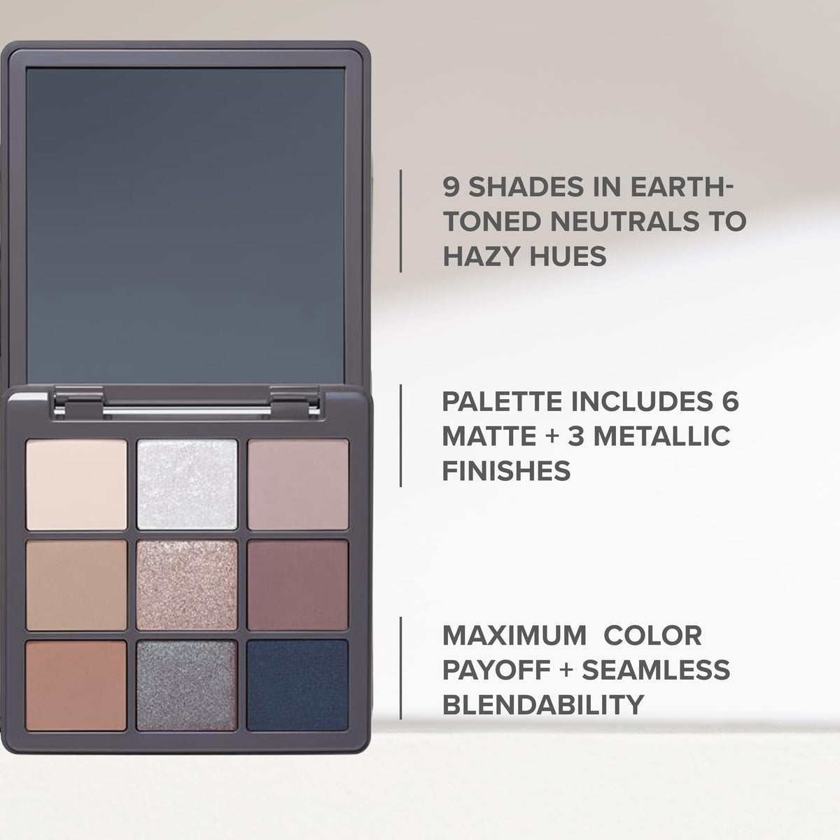 Mini Eyeshadow Palettes - Matte and Metallics S901