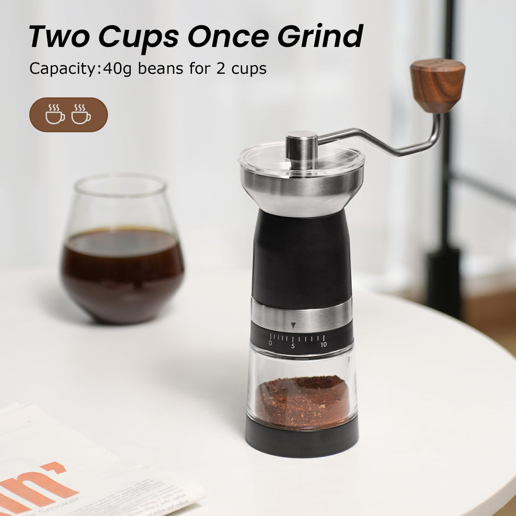 Manual Coffee Grinder Stainless Steel Conical Burr S5421