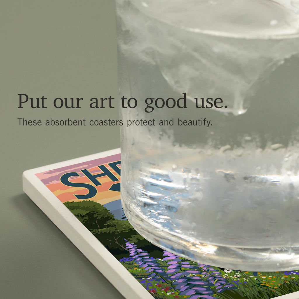 Ceramic Coasters Set of 4 K21009