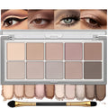 10 Colors Matte Neutral Eyeshadow Palette C633900