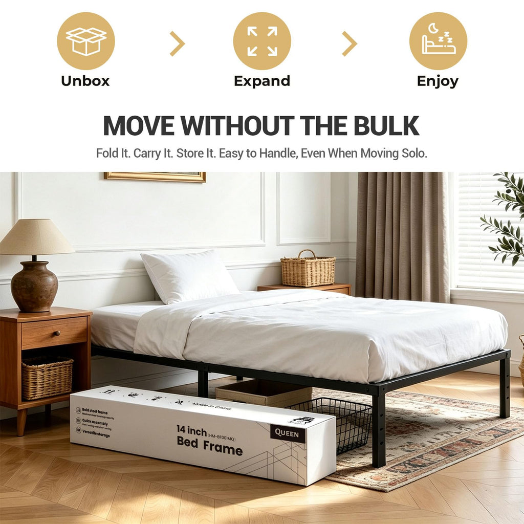 Twin Metal Bed Frame Z2544