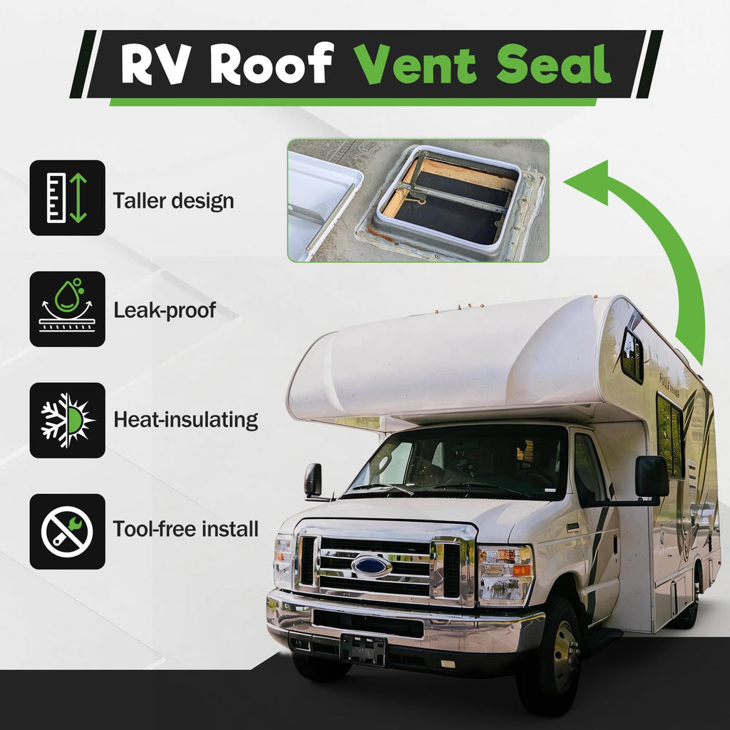 RV Roof Vent Seal Replacement 51" Vent Lid Gasket C279019