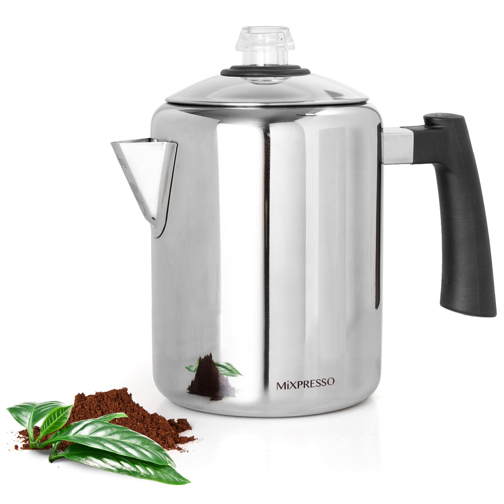 5-8 Cup Stainless Steel Stovetop Coffee Percolator Z56303