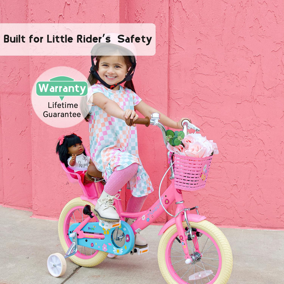 12-20 Inch Kids Bike with Training Wheels O110
