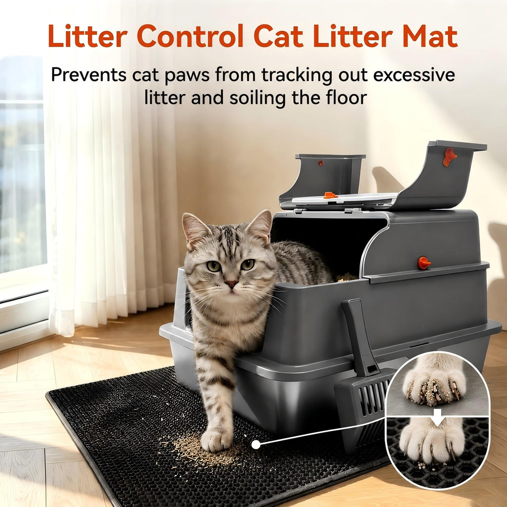 2 Pack XXXL Stainless Steel Litter Box with Lid X404