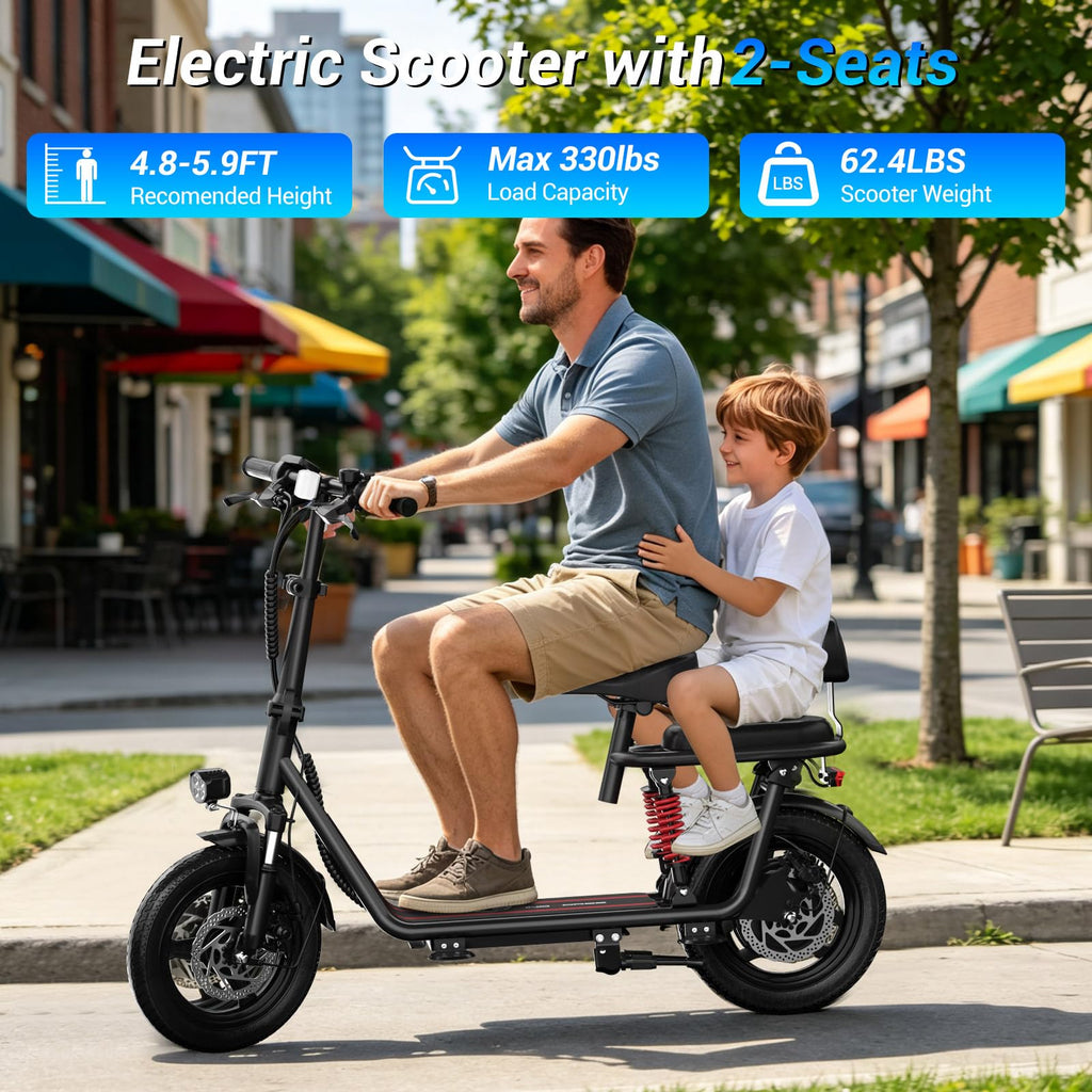 Electric Scooter with Seat K6012