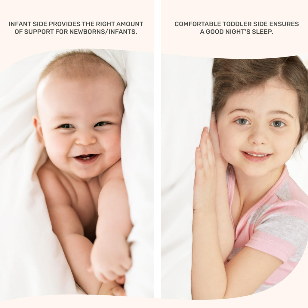 Baby Crib Mattress, Reversible, Waterproof Cover, 52" x 28" x 5" M70575