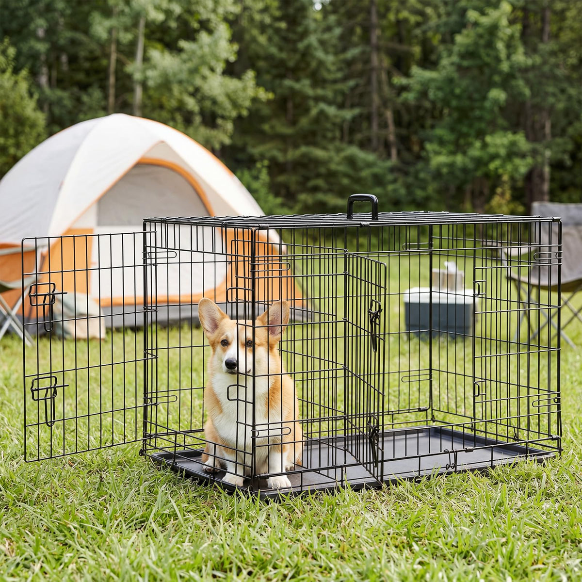 36 Inch Foldable Dog Crate P591