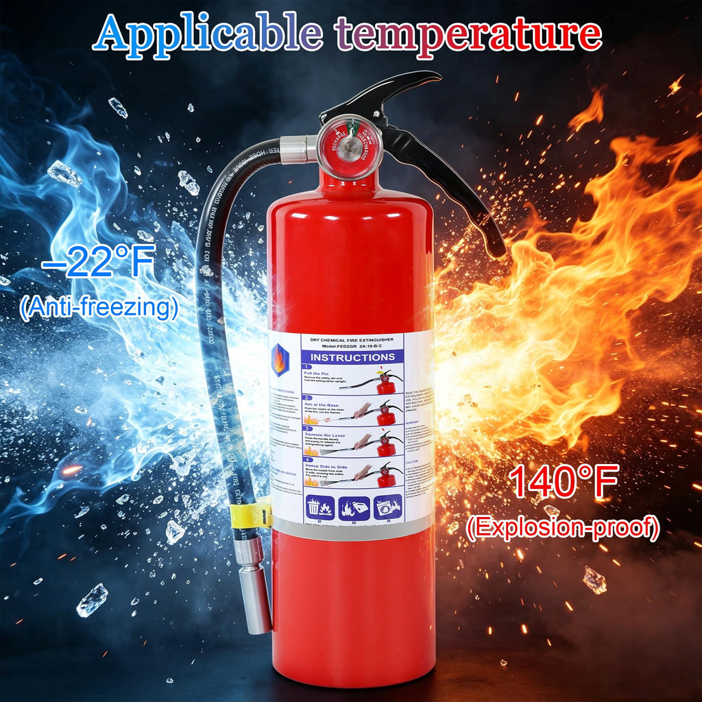 1 Pack 5lb ABC Dry Chemical Fire Extinguisher K3483