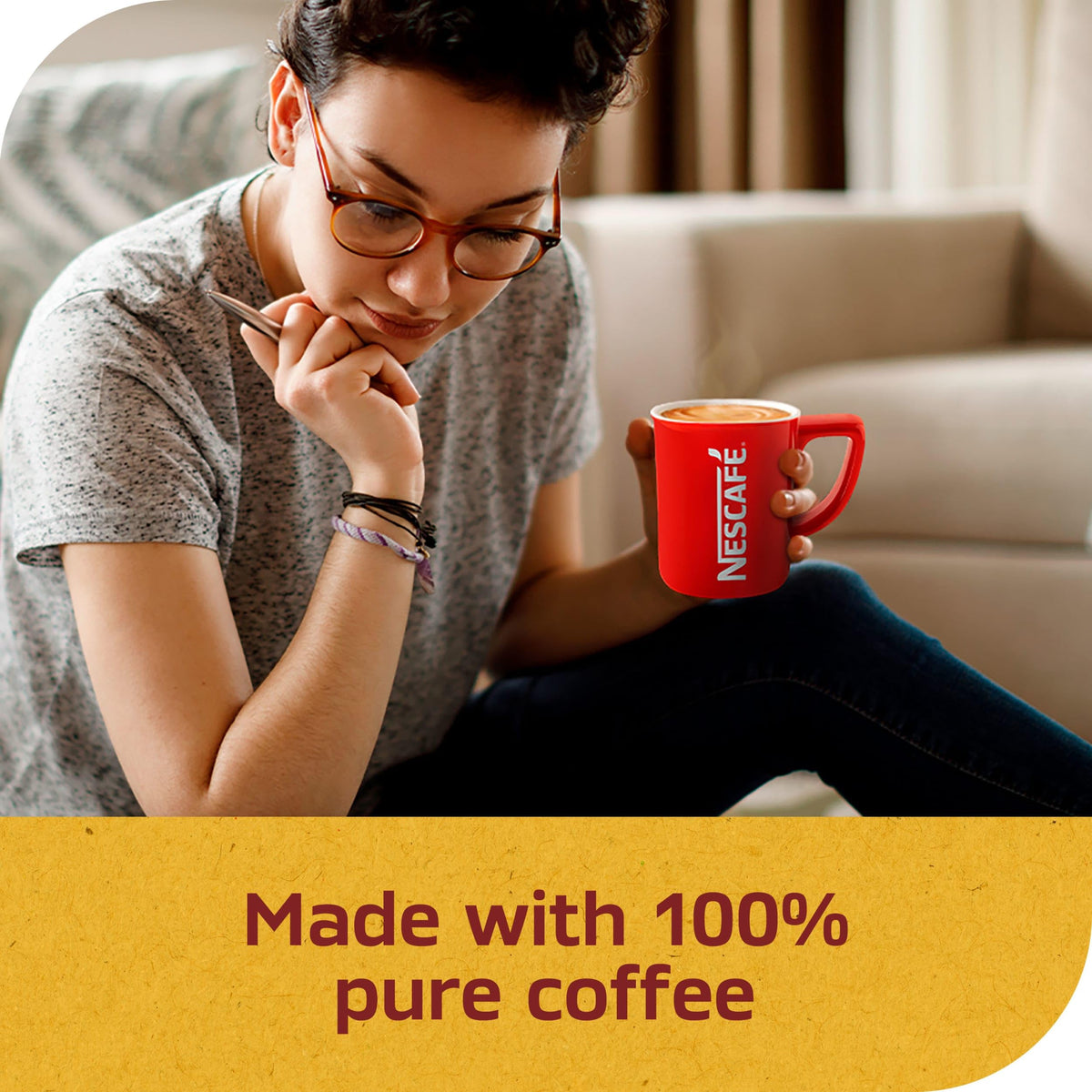 Instant Flavored Coffee Vanilla 6 Oz S353450