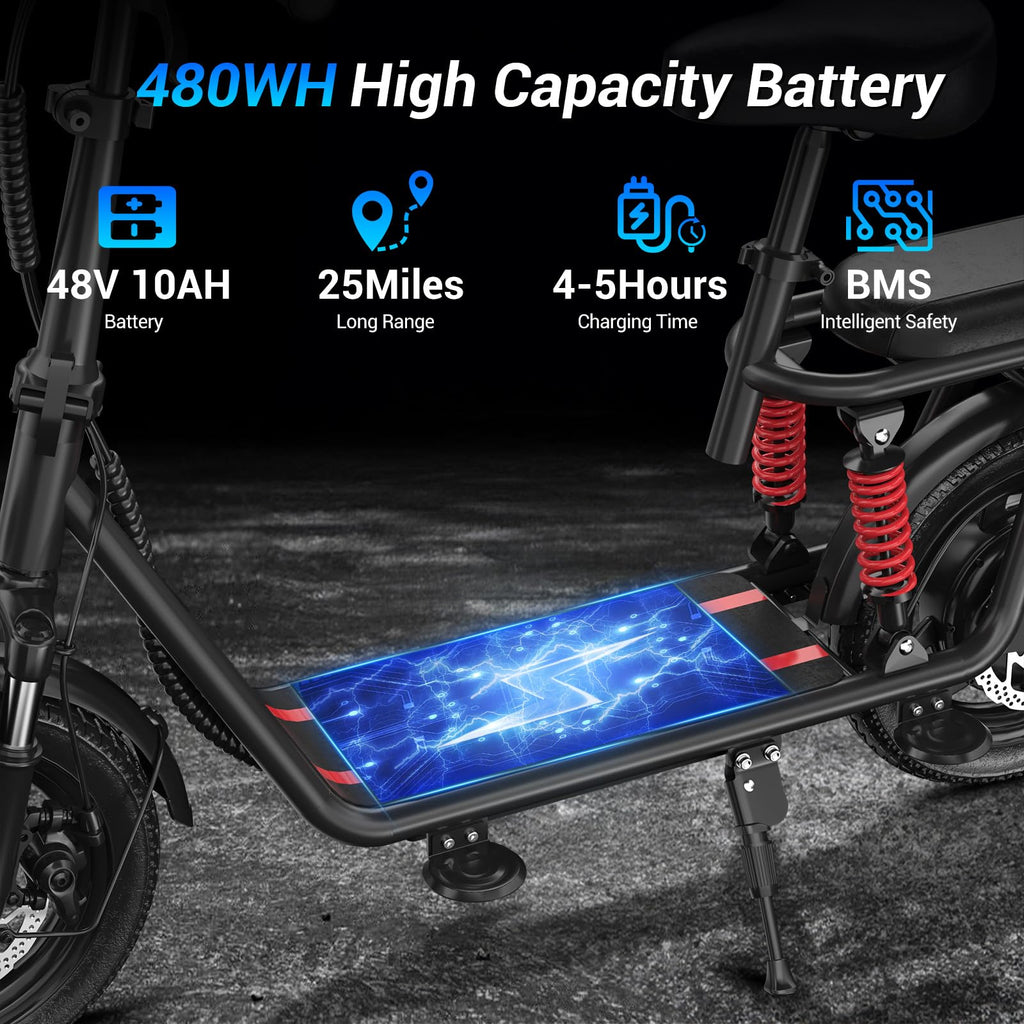 Electric Scooter with Seat K6012