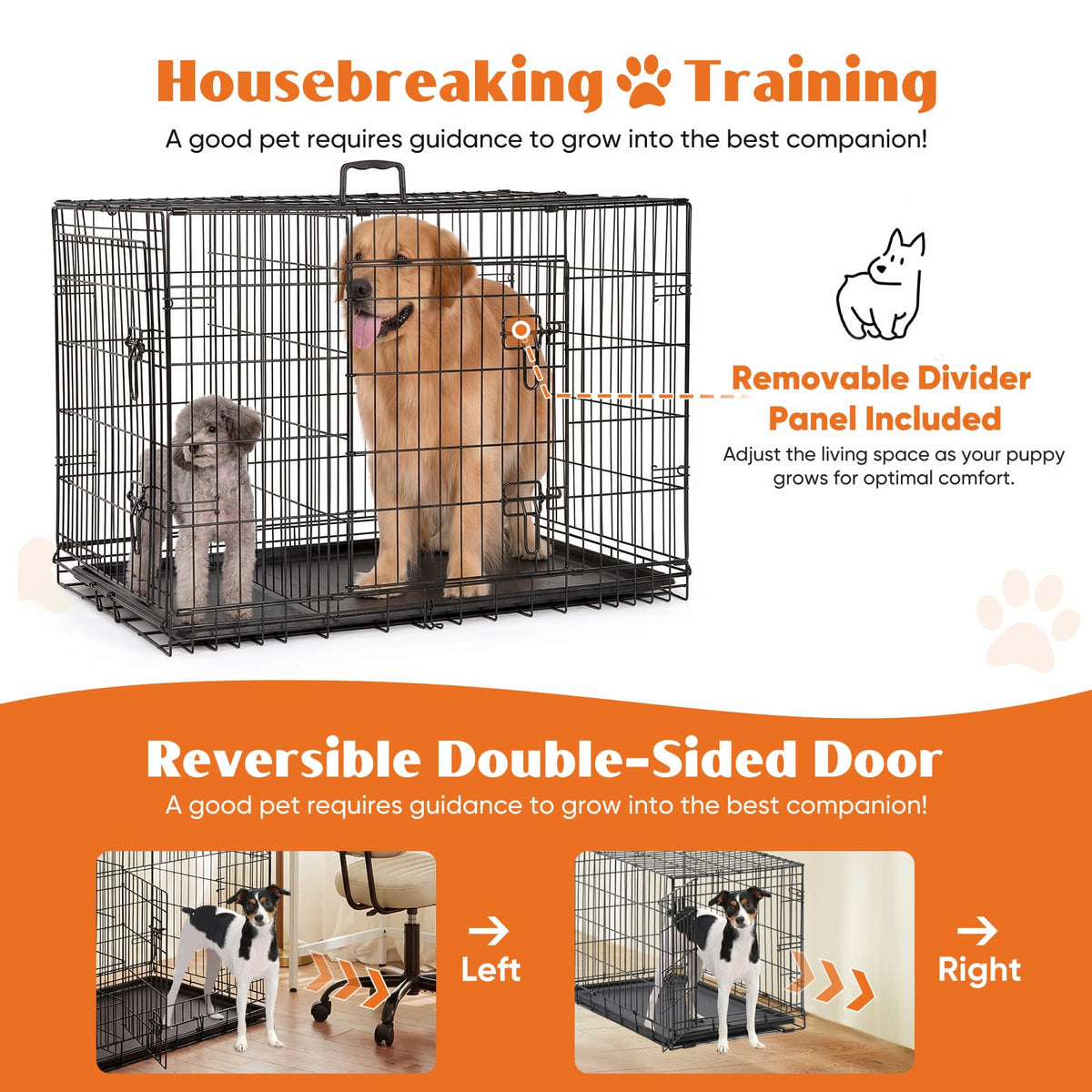 36 Inch Foldable Dog Crate P591