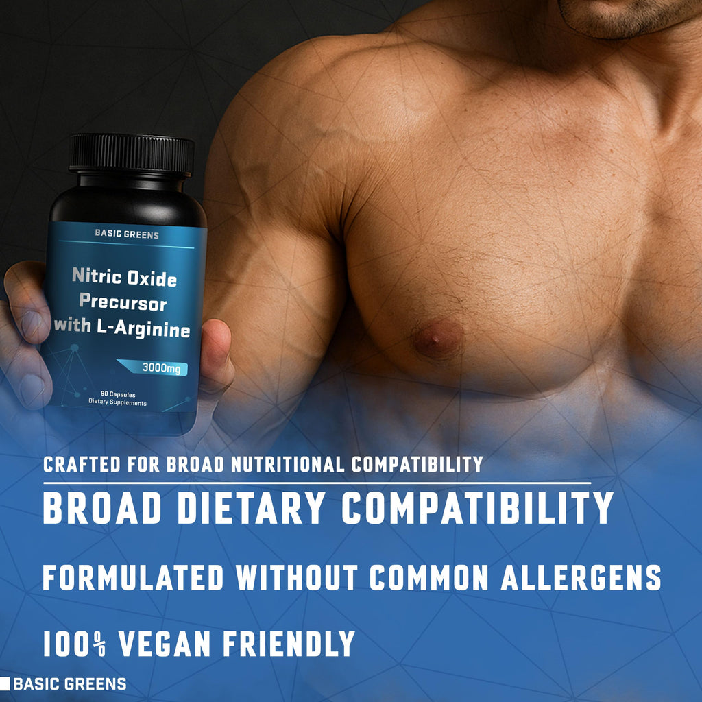 L Arginine 3000mg Vegan Capsules P247
