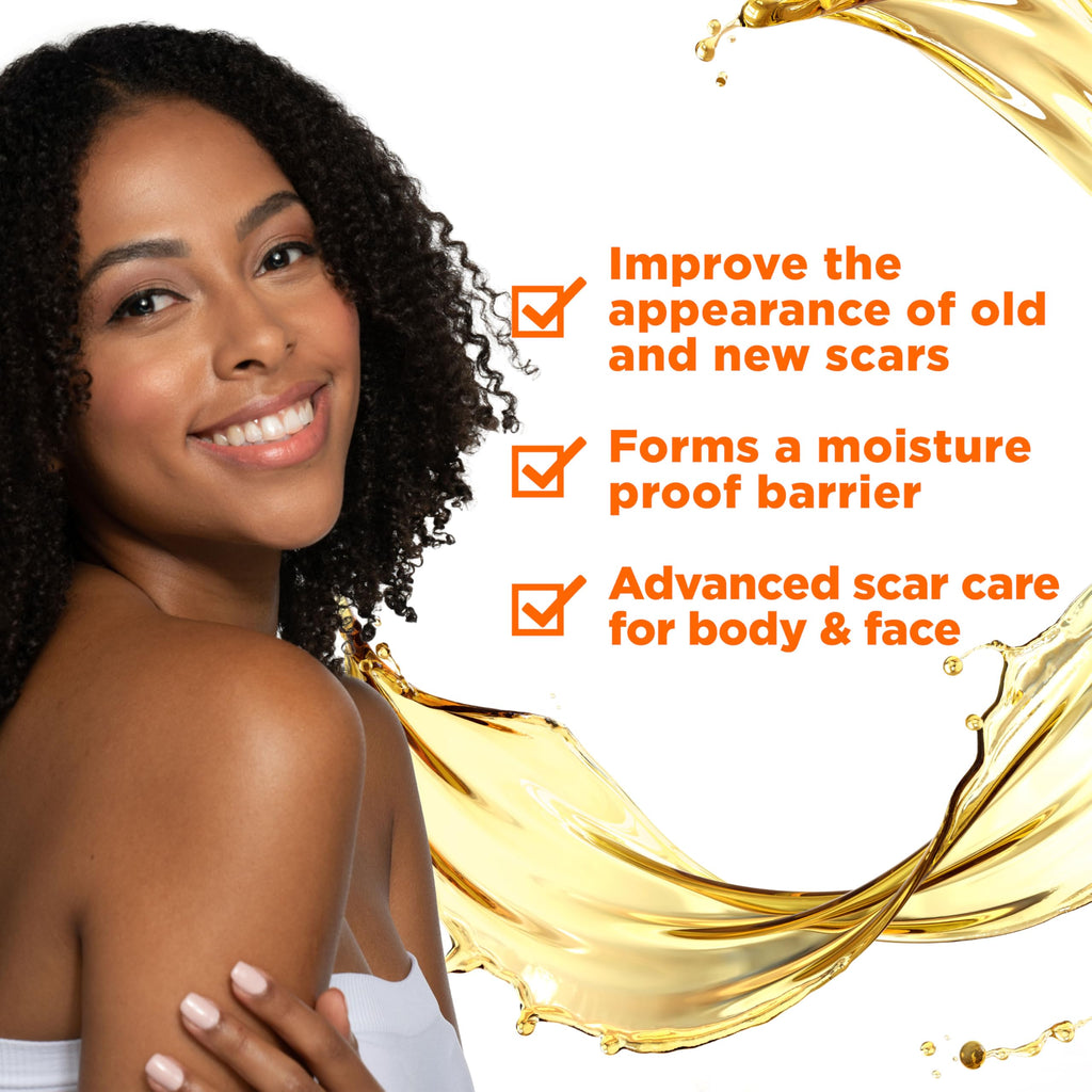 Fragrance Free Cocoa Butter Scar Serum with Vitamin E 1 Oz Y4806