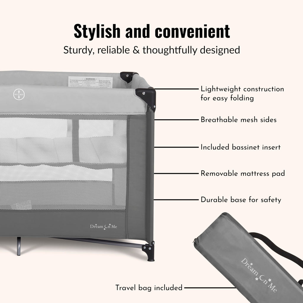 Portable Baby Playard with Bassinet K4485