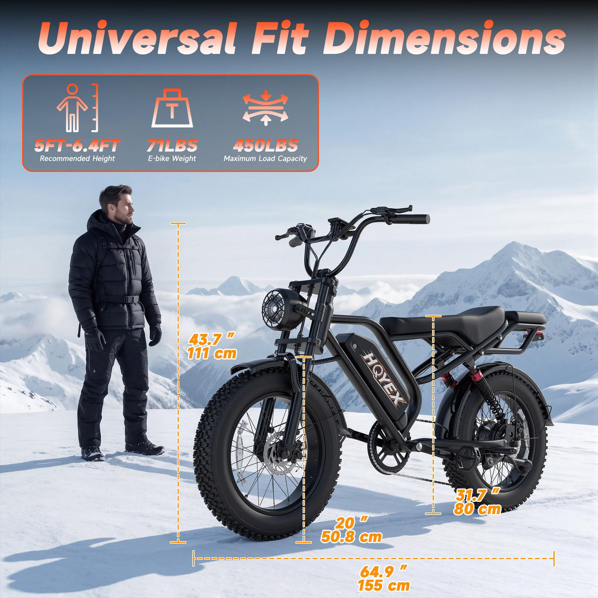 Electric Bike 48V 500W Y410732