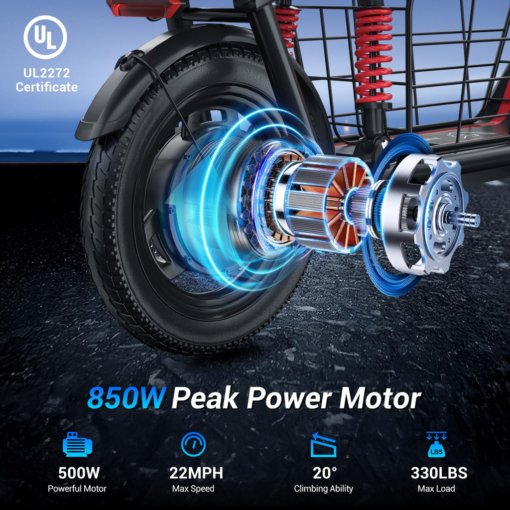 Electric Scooter with Seat K6012