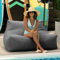 Charcoal Sunbrella Outdoor Sofa W412