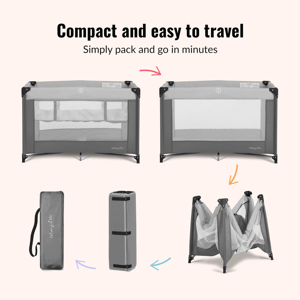 Portable Baby Playard with Bassinet K4485