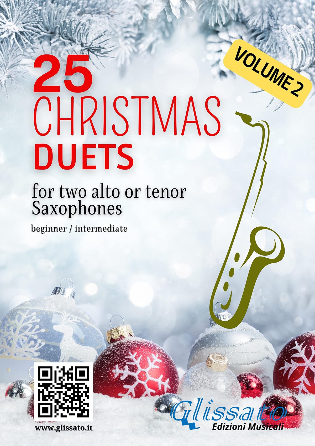 Christmas Duets for Alto or Tenor Saxes C8276