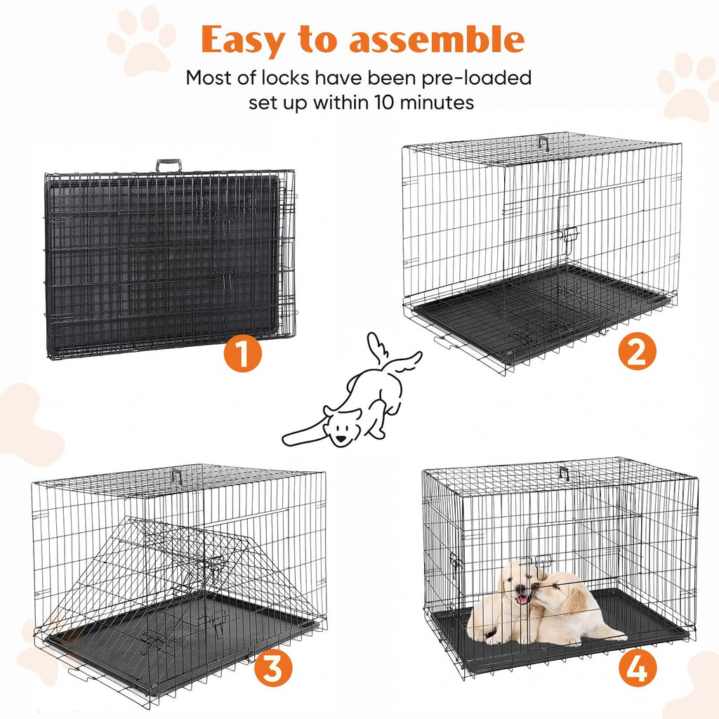 36 Inch Foldable Dog Crate P591