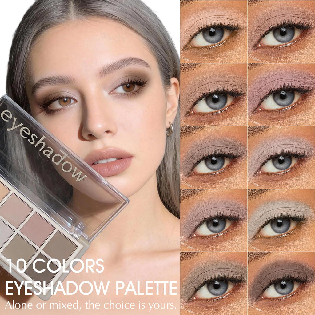 10 Colors Matte Neutral Eyeshadow Palette C633900