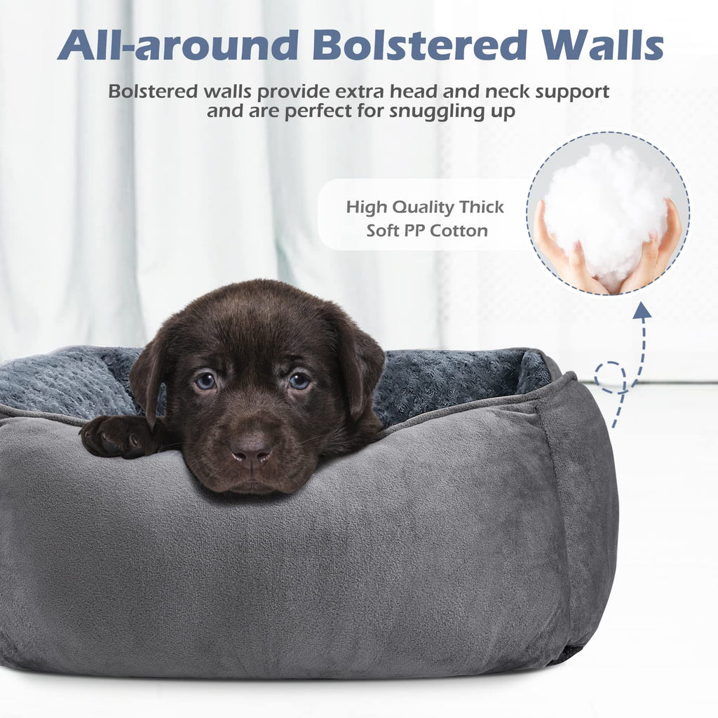 Washable Orthopedic Dog Bed with Anti-Slip Bottom W21524