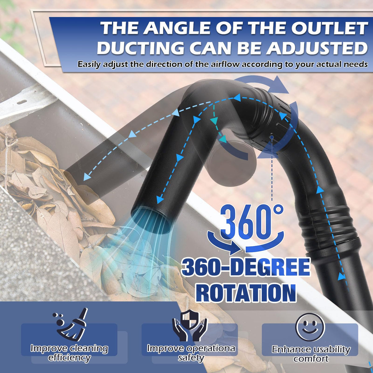 Universal Gutter Cleaning Tools for Leaf Blowers S24889