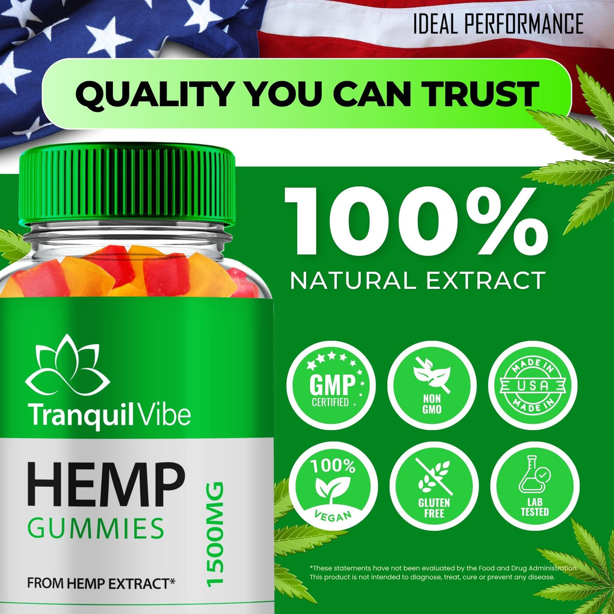 Hemp Gummies 60 Gummies H32757
