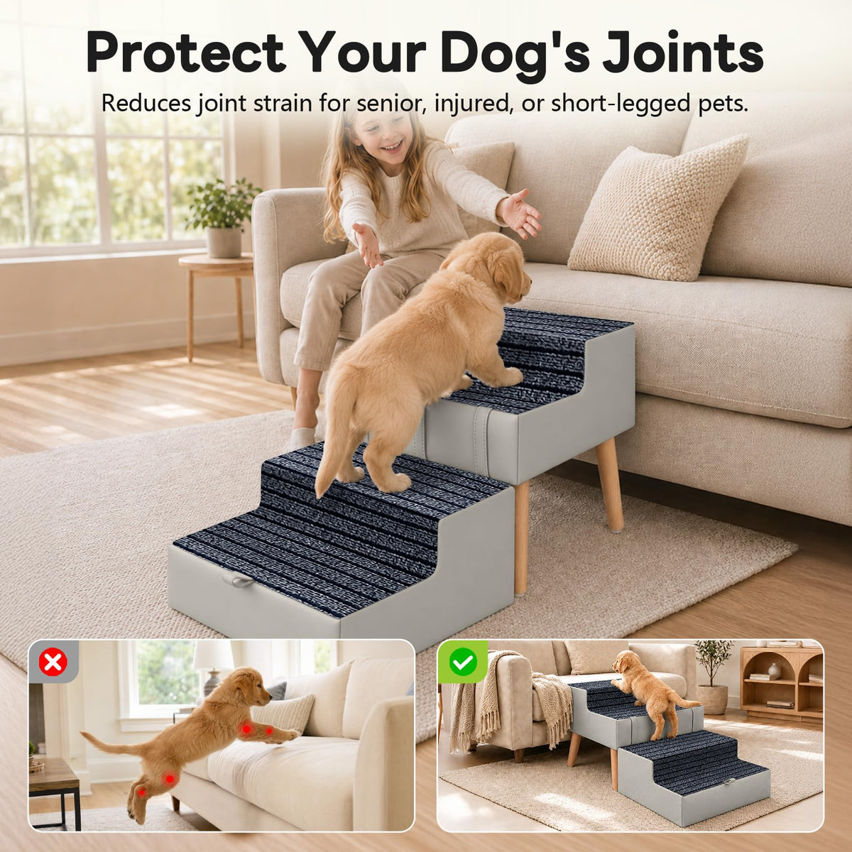 Foldable Dog Ramp Q745