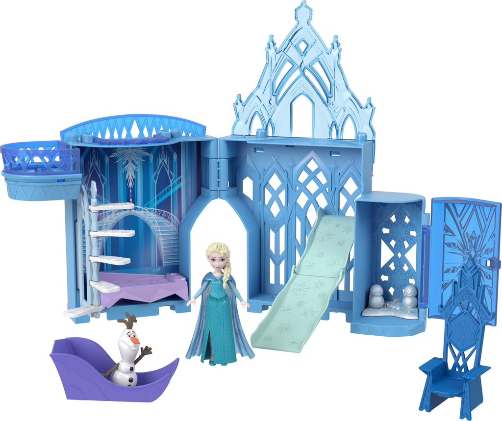 Frozen Castle Doll House Playset with Doll & 8 Accessories S470