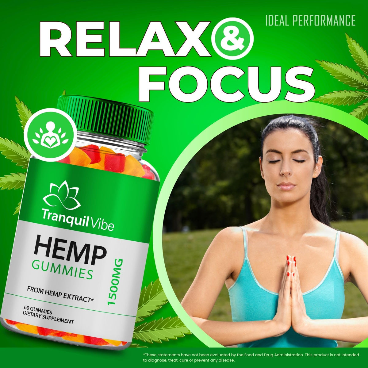 Hemp Gummies 60 Gummies H32757