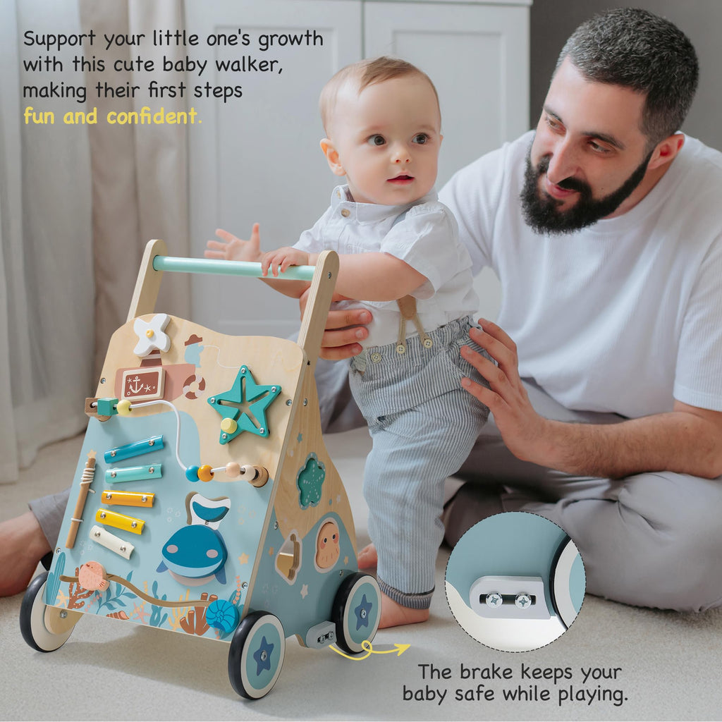 Wooden Baby Walker D12443