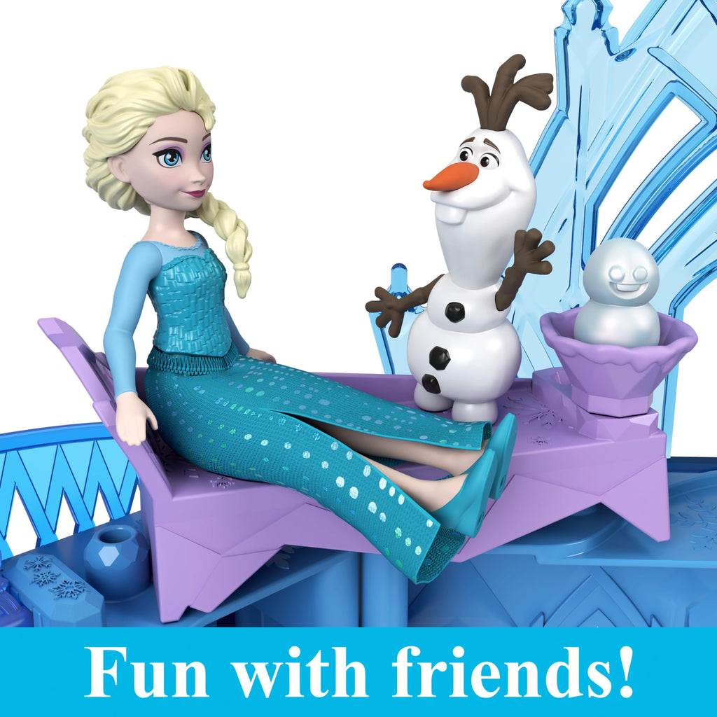 Frozen Castle Doll House Playset with Doll & 8 Accessories S470