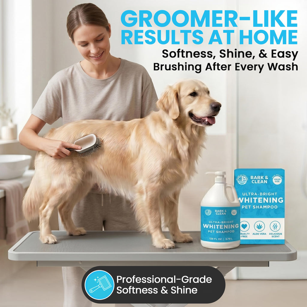 Whitening Dog Shampoo with Pump, 1 Gallon Aloe Coconut J20497