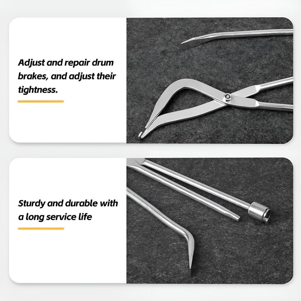 3 Pack Forged Carbon Steel Drum Brake Tool Kit E974753