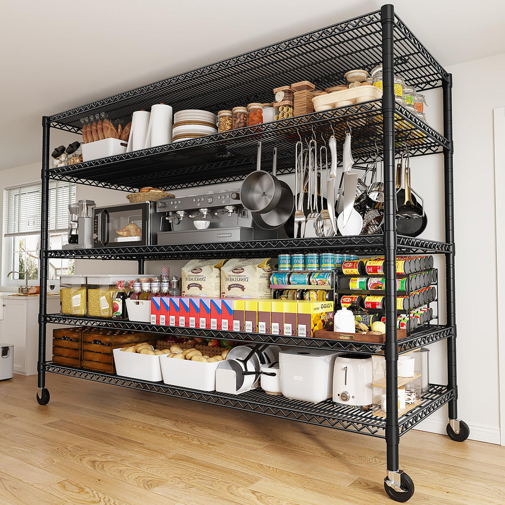 85.7" 5-Tier Adjustable Garage Shelving P3077